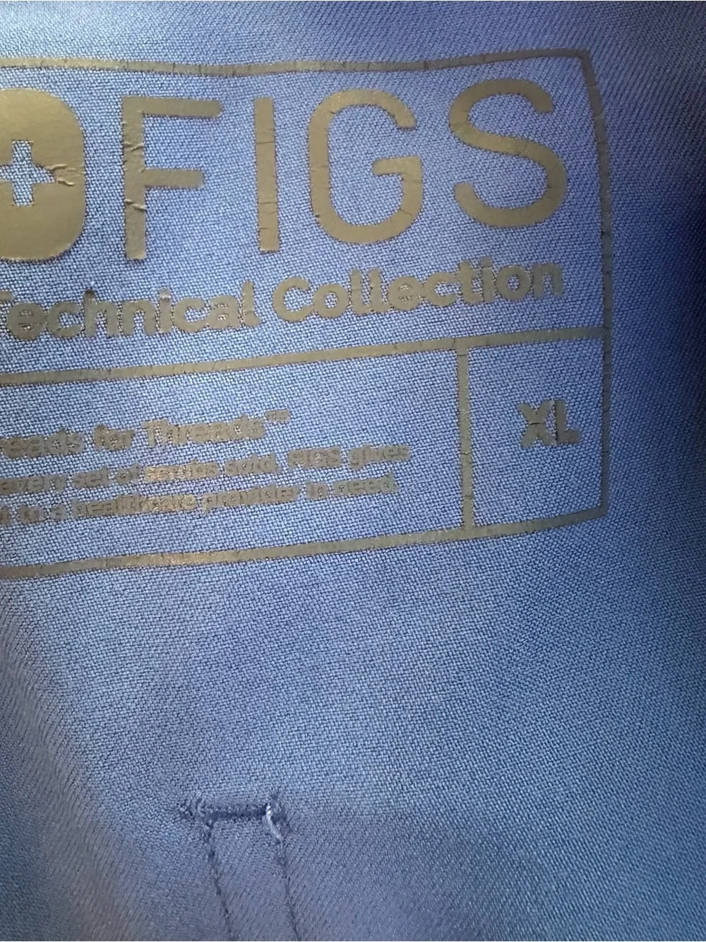 FIGS Pisco Men's Basic Scrub Pants Technical Collection Blue. Size XL